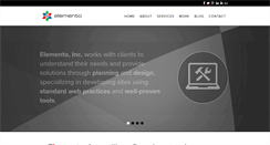 Desktop Screenshot of elementoinc.com
