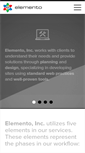 Mobile Screenshot of elementoinc.com
